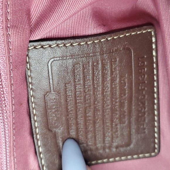 Coach Brown Satchel Bag - Picture 5 of 8